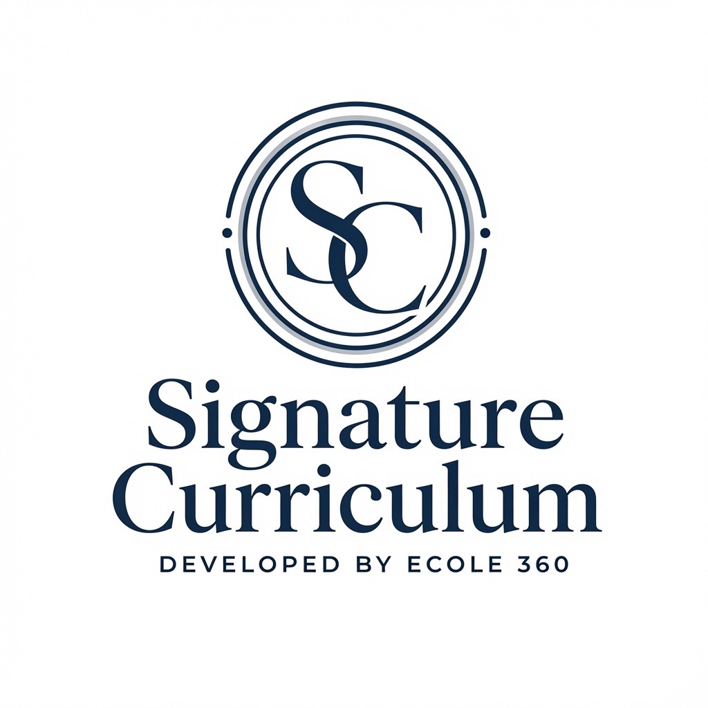 Signature Curriculum — Developed by Ecole 360